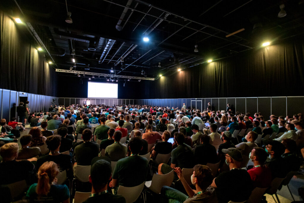 Evento wifi e internet congreso Europa Linux con servicios de Enbex