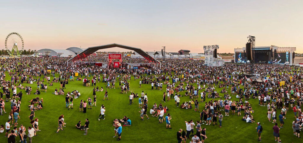 infraestructura de red e internet festivales