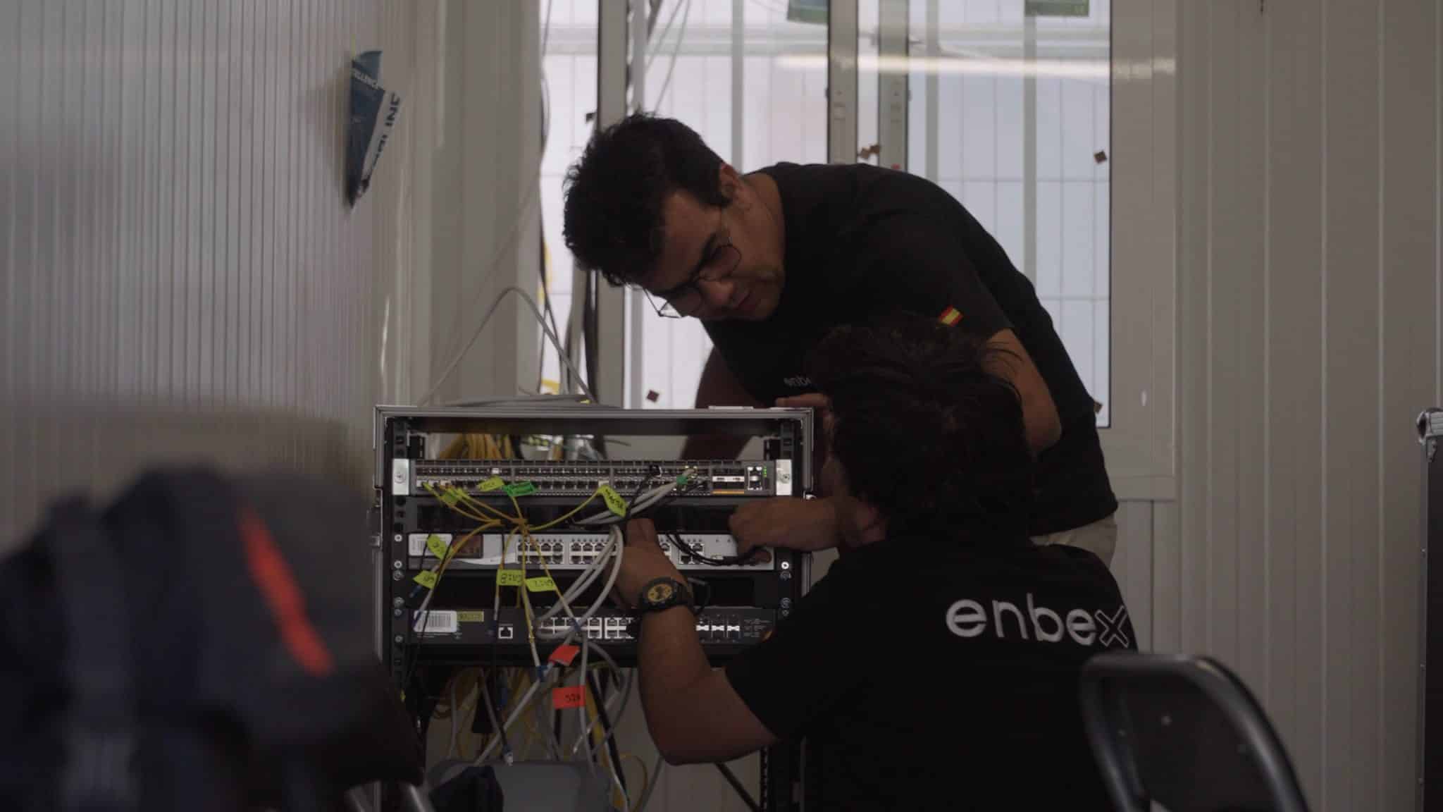 Racks de switches Arista de 10 Gbps para la red de distribución en el circuito de Fórmula 1 de Madrid